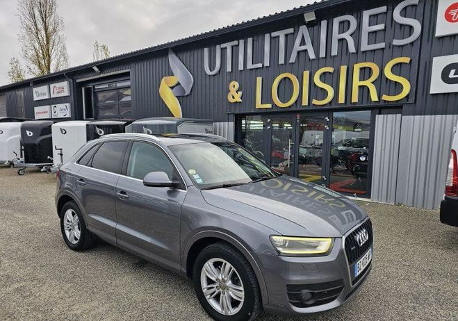 Audi Q3 2.0 TDI 177CH AMBITION LUXE QUATTRO S TR Gris de 2012