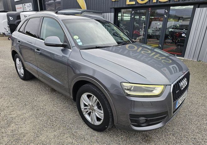 Audi Q3 2.0 TDI 177CH AMBITION LUXE QUATTRO S TR Gris de 2012