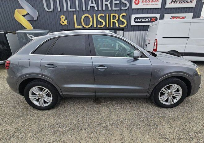 Audi Q3 2.0 TDI 177CH AMBITION LUXE QUATTRO S TR Gris de 2012