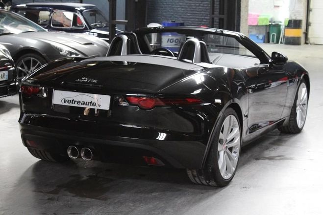 Jaguar F-Type PHASE 2 (2) CABRIOLET 3.0 V6 340 BVA8 Noir de 