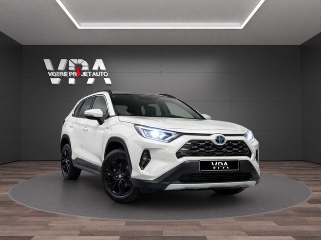 Toyota RAV 4 2.5 Hybride 218ch - Toit pano - Carplay  Blanc de 2019