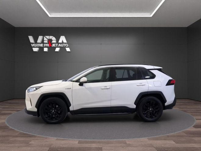 Toyota RAV 4 2.5 Hybride 218ch - Toit pano - Carplay  Blanc de 2019
