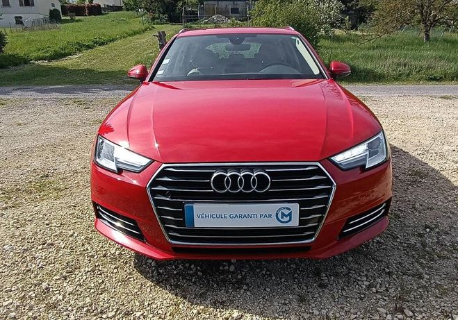 Audi A4 V 2.0 TDI 150 ultra Business line S tron Rouge de 2016