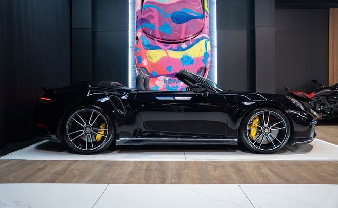 Porsche 911 Type 992 Turbo S Cabriolet 3.8l 650ch |  Noir de 2020