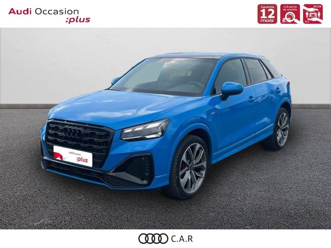 Audi Q2 35 TFSI 150 S tronic 7 S line Plus Bleu de 2023