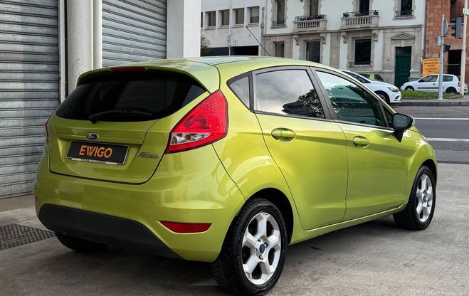 Ford Fiesta 1.4 tdci 70 trend pack   bluetooth Vert de 2011