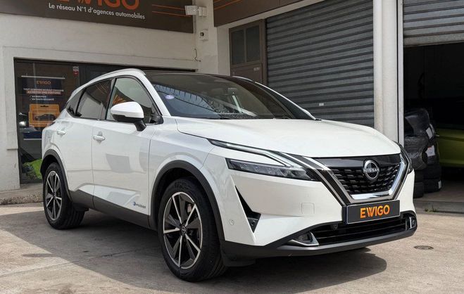 Nissan Qashqai iii e-power 190 tekna   volant et si�ges Blanc de 2023