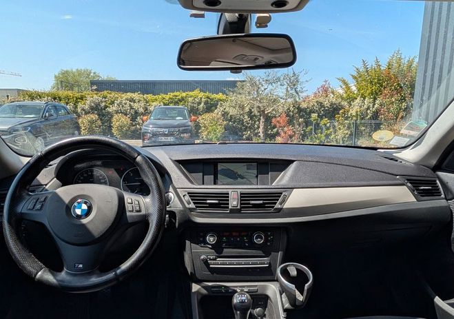 BMW X1 2.0 d 177ch luxe xdrive gps toit panoram Marron de 2012