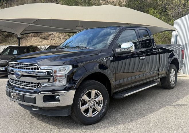 Ford F150 F 5.0L V8 400CH LARIAT TVA RECUP FLEXFUE Noir de 2019
