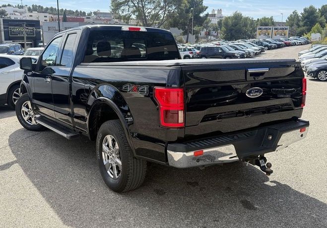 Ford F150 F 5.0L V8 400CH LARIAT TVA RECUP FLEXFUE Noir de 2019