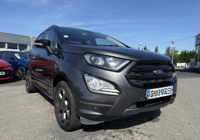 Ford Ecosport 1.0 ECOBOOST 125CH ST-LINE BVA6 Gris de 2018
