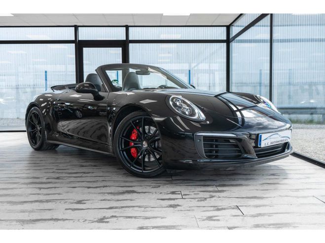 Porsche 911 Type 991 Carrera 4S Cabriolet 3.0i - 420 NOIR de 2017