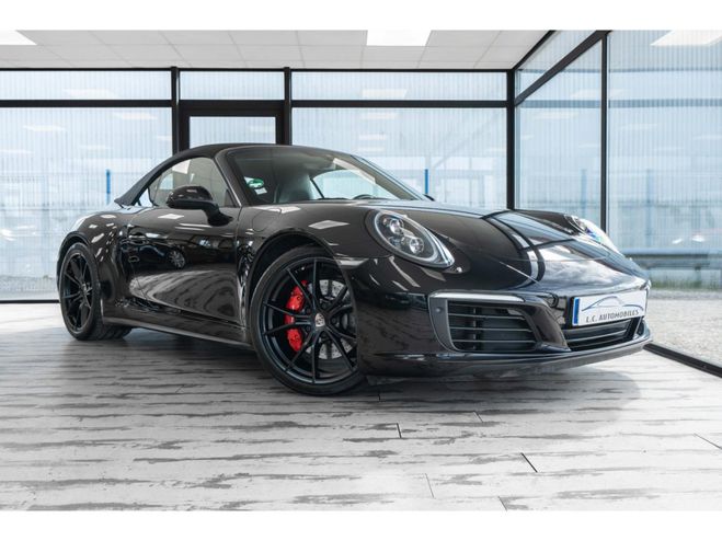 Porsche 911 Type 991 Carrera 4S Cabriolet 3.0i - 420 NOIR de 2017