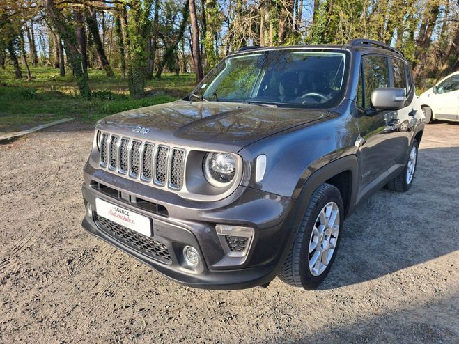 Jeep Renegade 1.6 MULTIJET 120 LIMITED / 1er Main / GA Gris de 2020