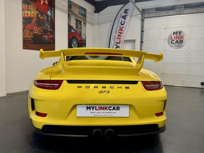 Porsche 911 991 GT3 3.8i 475 PDK Club Sport + LIFT JAUNE de 2015