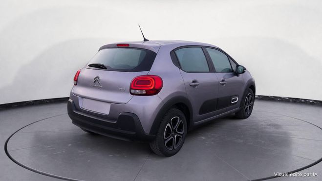 Citroen C3 PureTech 83 Plus - Pack City & Nav Gris Acier de 2024