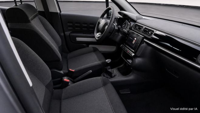 Citroen C3 PureTech 83 Plus - Pack City & Nav Gris Acier de 2024
