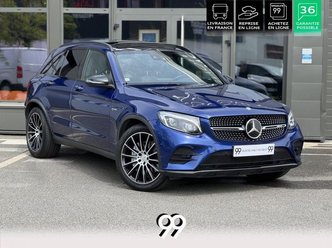 Mercedes GLC CLASSE 43 367CV TOIT OUVRANT KEYLESS SI� BLEU FONCE de 2016