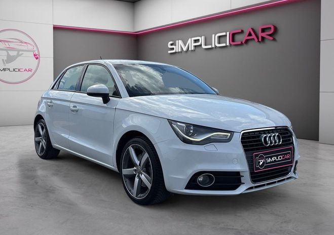 Audi A1 Sportback 1.4 TFSI 122 Ch Ambition Luxe  Blanc de 2012