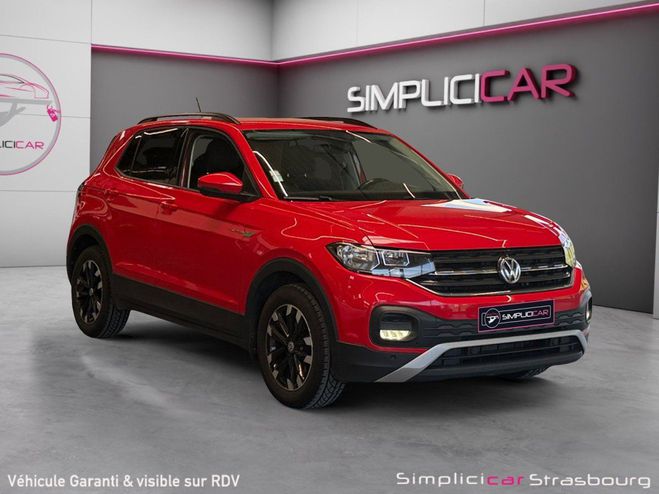 Volkswagen T Cross 1.0 TSI 95 Start/Stop BVM5 - SIEGES CHAU Rouge de 2020