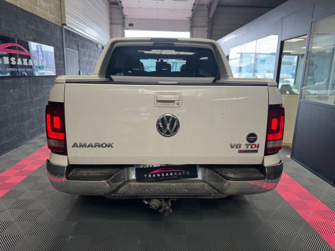 Volkswagen Amarok DOUBLE CABINE AVENTURA 3.0 TDI 4MOTION 4 Blanc de 2017
