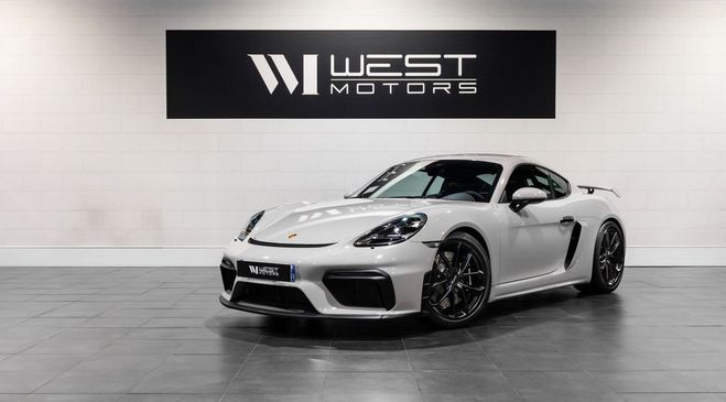 Porsche 718 CAYMAN GT4 420 PDK ? FRAN�AIS Clubsport  Blanc de 2021