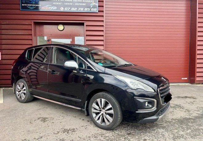 Peugeot 3008 1.6 hdi 114cv style gps climatisation re Noir de 2015