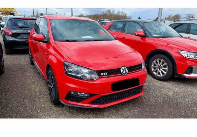 Volkswagen Polo gti 1.8 tfsi 192cv gps climatisation r�g Rouge de 2015