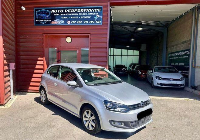 Volkswagen Polo 1.6 tdi 90cv bluemotion r�gulateur gps p Gris de 2010