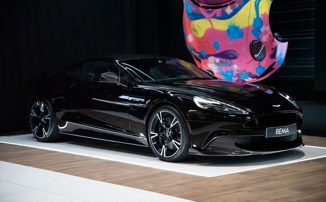 Aston martin Vanquish S 6.0 V12 600CH | Origine France 2nde Ma Noir de 2017