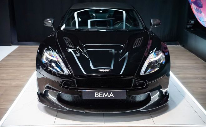 Aston martin Vanquish S 6.0 V12 600CH | Origine France 2nde Ma Noir de 2017