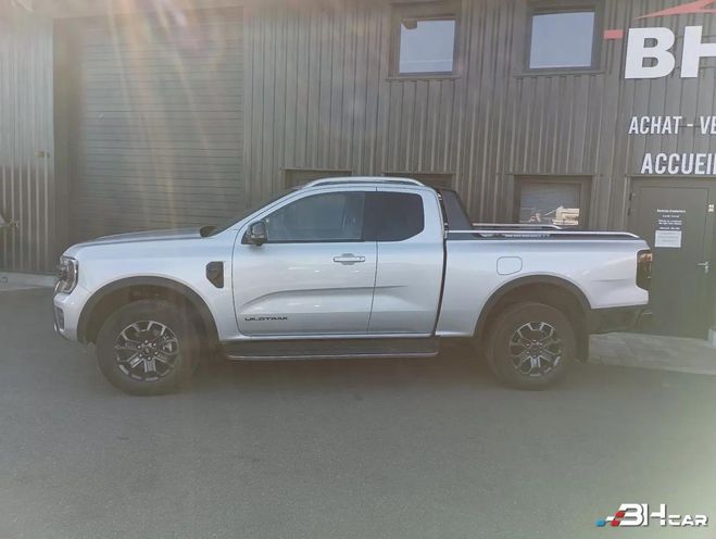 Ford Ranger SUPER CABINE 2.0 ECOBLUE 205 WILDTRAK X  Gris de 2024
