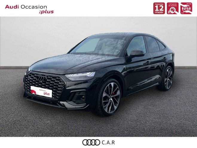 Audi Q5 Sportback 55 TFSIe 367 S tronic 7 Quattr Noir de 2022