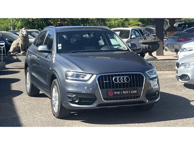 Audi Q3 Quattro 2.0 TDI 177 - S-tronic Ambition  GRIS FONCE de 2013