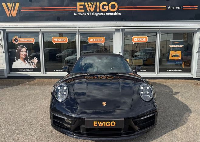 Porsche 911 cabriolet 3.0 450ch carrera 4s pdk porcs Noir de 2021