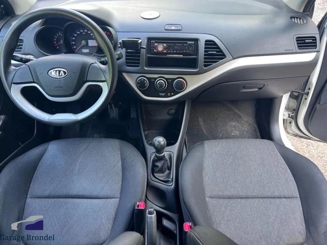Kia Picanto 1.0i 69cv 1�re Main Blanc de 2011
