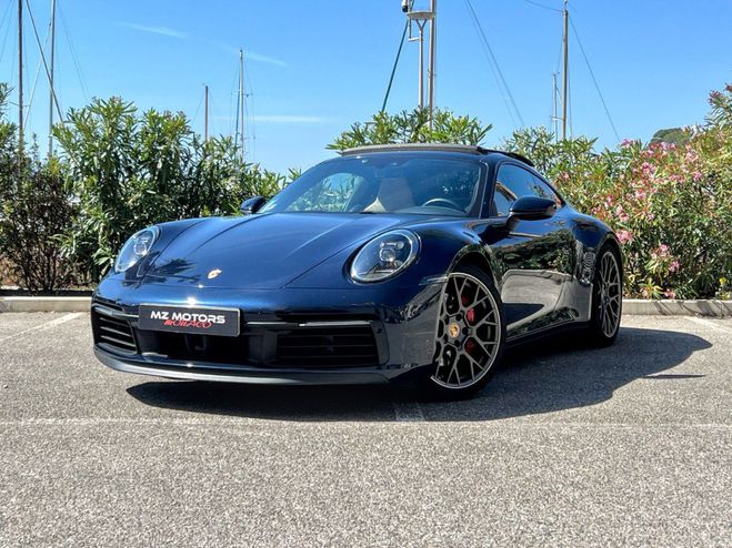 Porsche 911 TYPE 992 4S 450 CV PDK Bleu Nuit m�tal de 2019