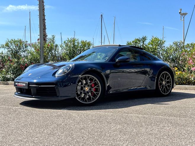 Porsche 911 TYPE 992 4S 450 CV PDK Bleu Nuit m�tal de 2019