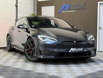  Voir d&eacute;tails -Tesla Model S Plaid Tri Motor 1020 CH - Garantie 03/20 &agrave; Chaponost (69)