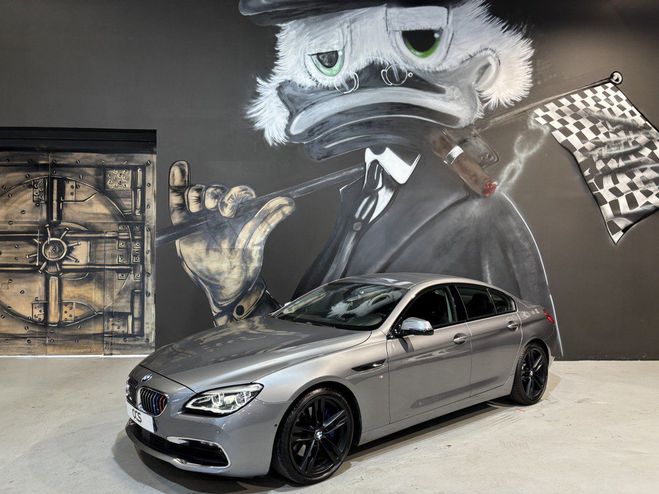 BMW Serie 6 Gran Coupe (3) 640d 313ch Exclusive BVA8 Gris Fonc� de 2015