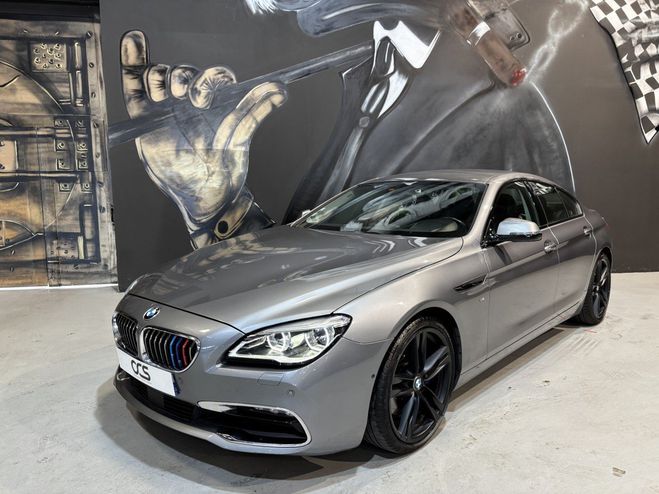 BMW Serie 6 Gran Coupe (3) 640d 313ch Exclusive BVA8 Gris Fonc� de 2015