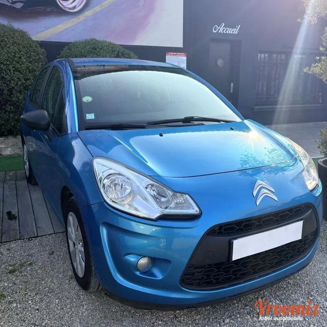 Citroen C3 GENERATION-II 1.4 HDI 70 AIRPLAY GARANTI Bleu de 2012