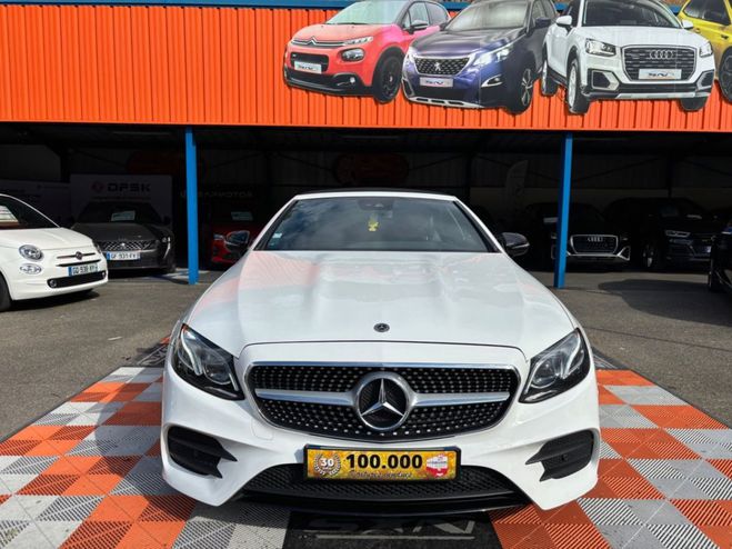 Mercedes Classe E CABRIOLET 220 d 194 BVA SPORT LINE PACK  Blanc de 2017
