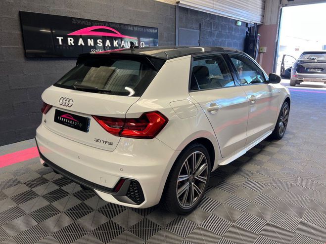 Audi A1 Sportback 30 TFSI 116 CV S tronic 7 S li Blanc de 2019