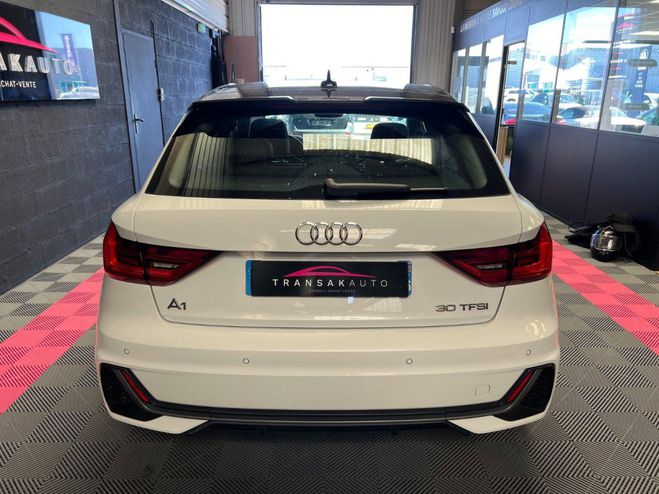 Audi A1 Sportback 30 TFSI 116 CV S tronic 7 S li Blanc de 2019