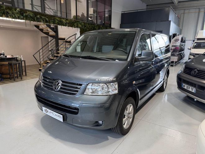 Volkswagen Multivan T5 2.5 TDI 130 STARTLINE 7P Gris fonc� de 2009