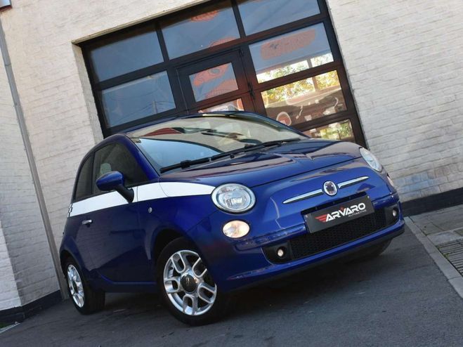 Fiat 500 1.2i Sport Airco Leder Topstaat Garantie Bleu M�tallis� de 