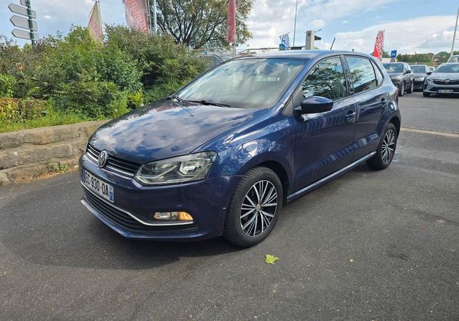 Volkswagen Polo 1.2l Tsi 90 Allstar 05-2016 GARANTIE Bleu de 2016