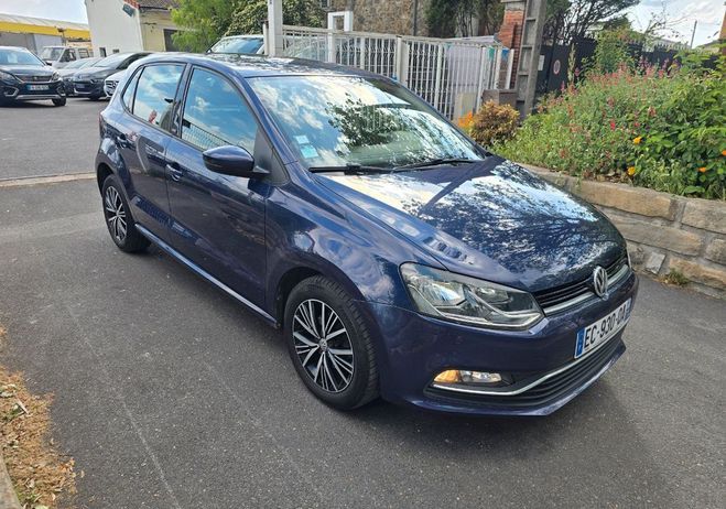 Volkswagen Polo 1.2l Tsi 90 Allstar 05-2016 GARANTIE Bleu de 2016
