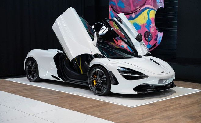 Mclaren 720S Performance V8 Biturbo 720ch | Immat Fra Blanc de 2018